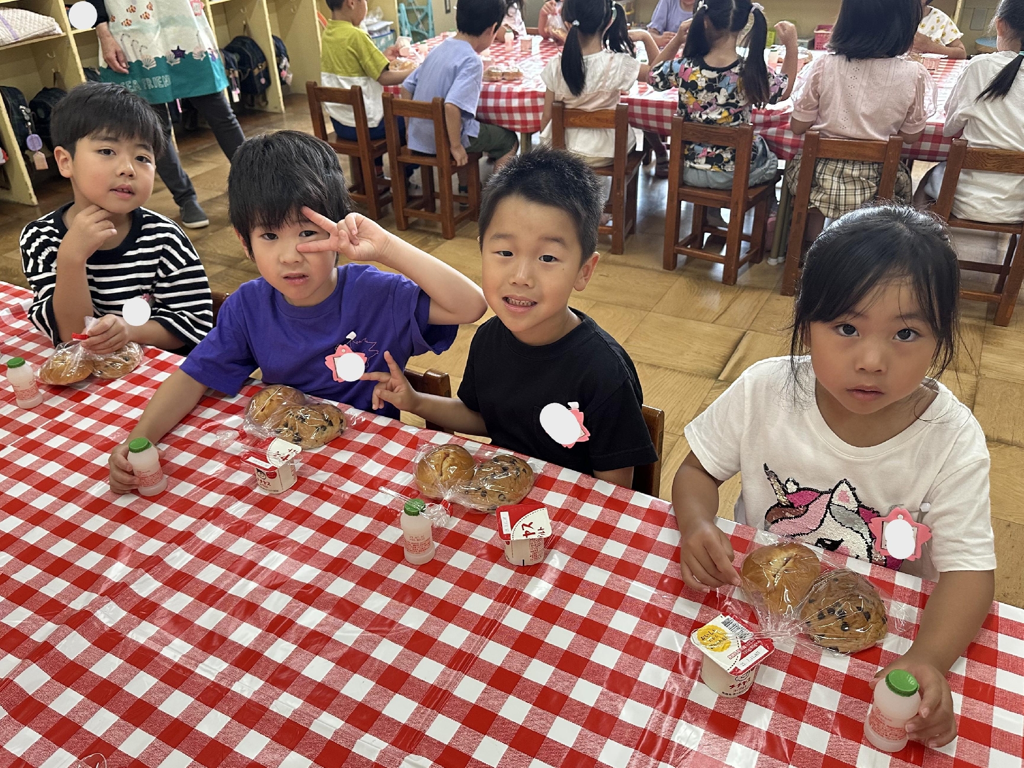 年長組　おとまり会！⑬朝食